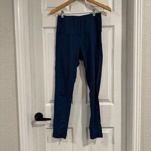 Navy Blue Leggings Women's | EUC | Stretch Athletic Pants Yoga Exercise